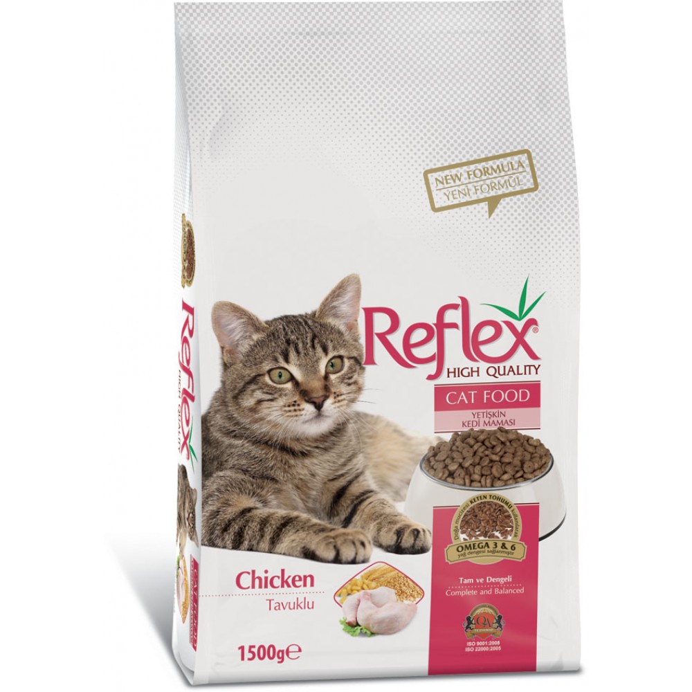 מזון יבש לחתול בוגר עוף 15 קג ריפלקס (1)