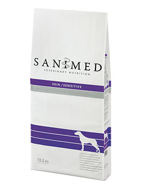 מזון כלבים טיפולי SANIMED סנסטיב/עור